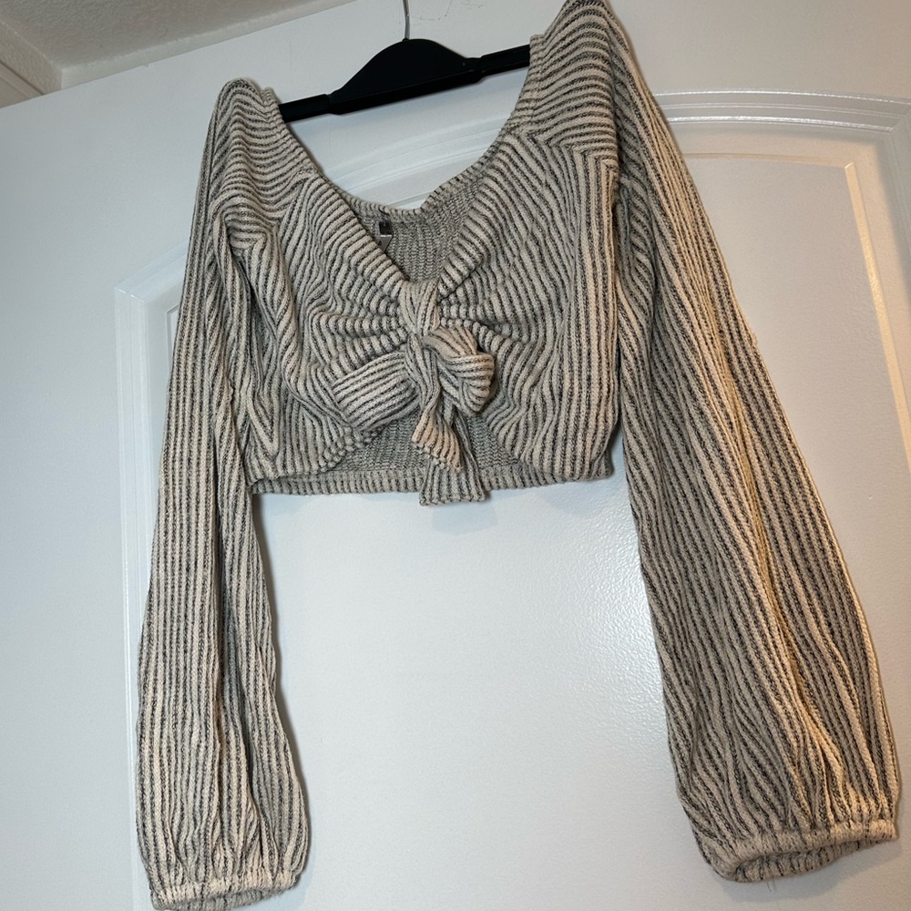 Boho cropped top